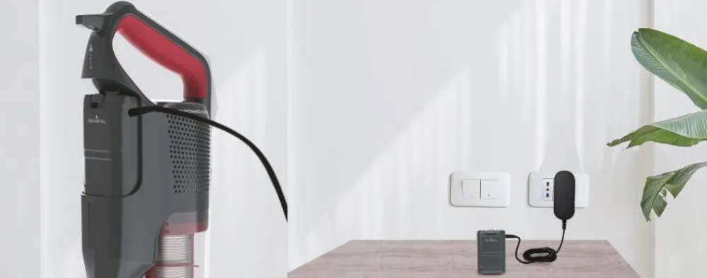 Hoover Silitys Ja Siivous|varsi-imuri Home HF522STH punainen