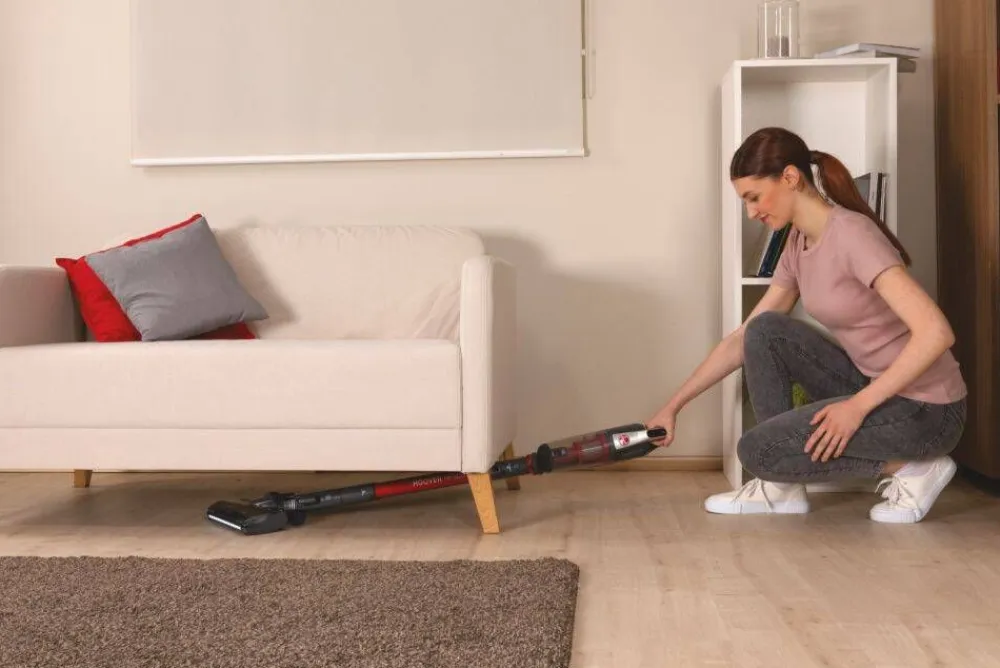 Hoover Silitys Ja Siivous|varsi-imuri Home HF522STH punainen