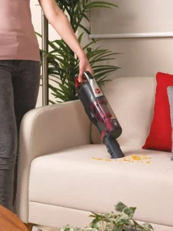 Hoover Silitys Ja Siivous|varsi-imuri Home HF522STH punainen