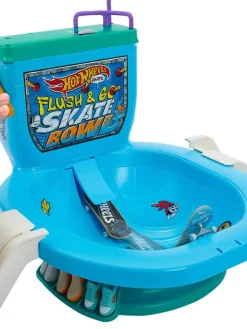 Hot Wheels Ajoneuvot Ja Radat|leikkisetti Skate Flush&Go