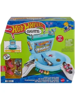 Hot Wheels Ajoneuvot Ja Radat|leikkisetti Skate Flush&Go