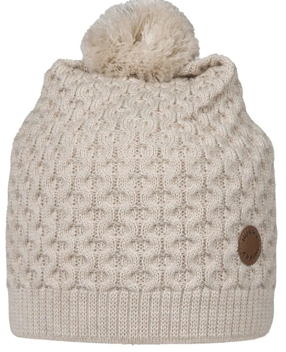 Husky Asusteet|Asusteet|pipo Uni mel. vaalea beige