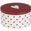 purkki sydämillä 9x16,8 cm>IB Laursen Discount