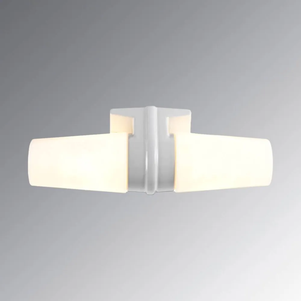 Ifö Electric Bernadotte keittiö/kylpyhuonevalaisin, valkoinen, 2x40W>Ifu00f6 Electric Sale