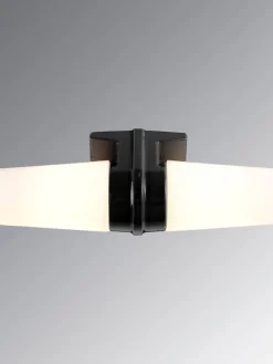 Ifu00f6 Electric Kosteantilanvalaisimet|Ifö Electric Bernadotte keittiö/kylpyhuonevalaisin musta, 2x40W