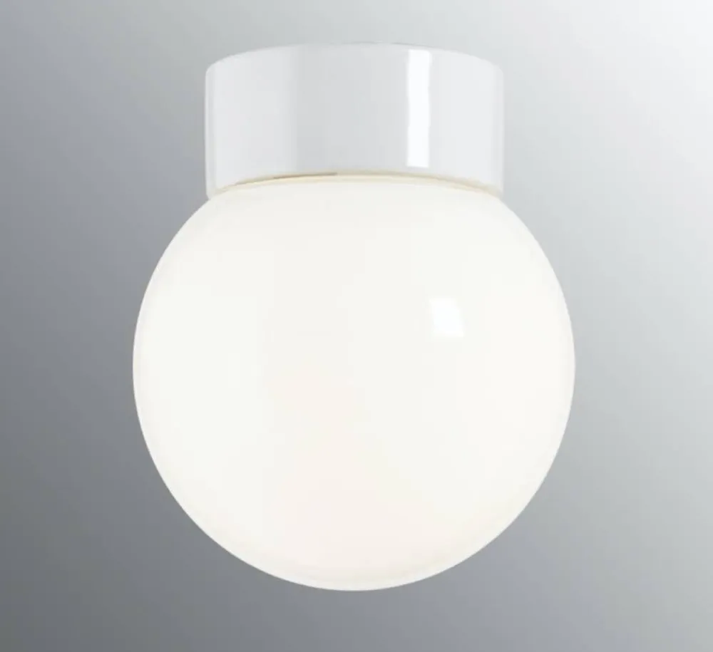 Ifö Electric Classic Glob Ø150mm, valkoinen, suora posliinikanta>Ifu00f6 Electric Outlet