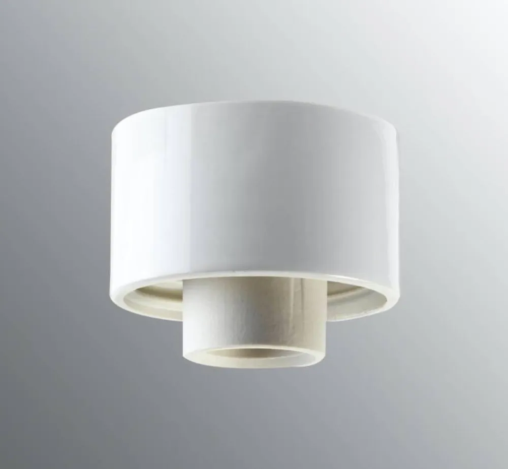 Ifu00f6 Electric Lamput Ja Valaisintarvikkeet|Ifö Electric posliinikanta suora, valkoinen, kierre 84,5 mm