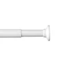 suihkuverhotanko 75-125 cm valkoinen>Ihanin Discount