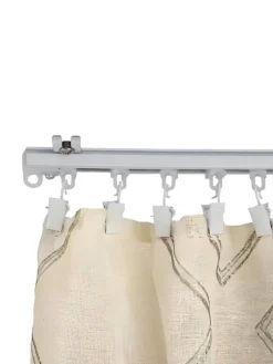 Ihanin Verhot Ja Verhotarvikkeet|U-verhokisko 150 cm valkoinen