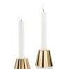 Aalto kynttilänjalka 50+65 mm messinki 2 kpl>Iittala New
