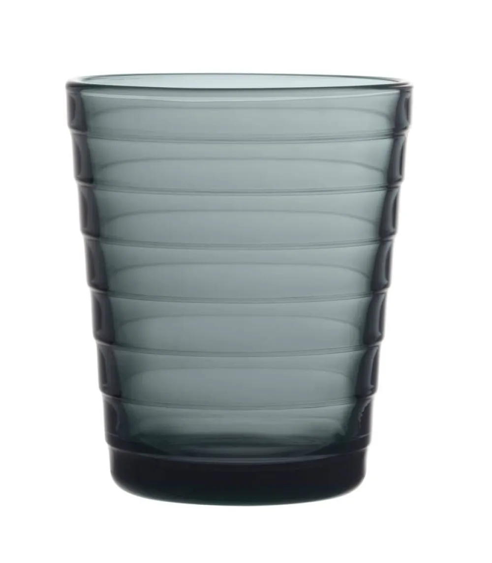 Aino Aalto juomalasi 22 cl 2 kpl tummanharmaa>Iittala Sale