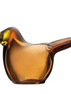 Iittala Koriste-Esineet|Birds by Toikka Sieppo kupari/sitruunankelt.