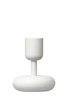 Nappula Kynttilänjalka 107 mm valkoinen>Iittala Discount