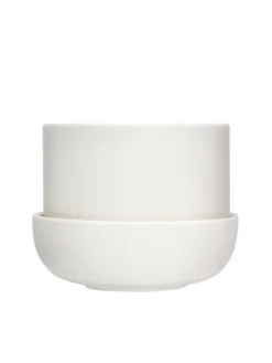 Nappula ruukku ja vati 170x130 mm valkoinen>Iittala Discount