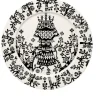 Taika Lautanen 27 cm musta>Iittala Hot