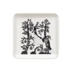 Iittala Astiat|Taika lautanen Taika neliö 12x12 cm musta