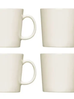 Teema valkoinen muki 0,3L 4 kpl>Iittala