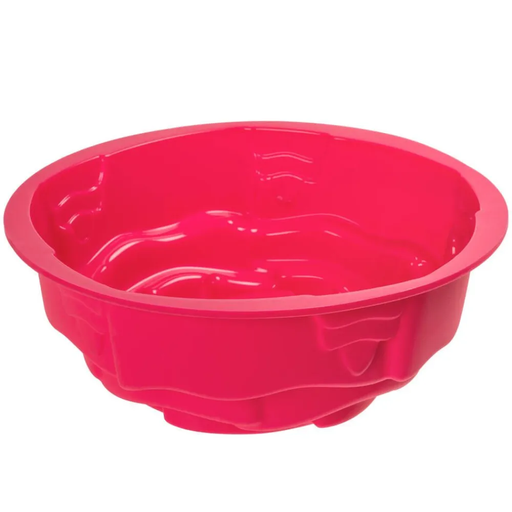 ruusuvuoka 23 cm silikonia pinkki>Iloleipuri Clearance