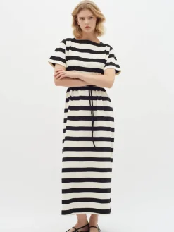 InWear Vapaa-Ajan Mekot|mekko LesterIW 301284 Musta / Valkoinen