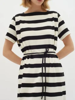 InWear Vapaa-Ajan Mekot|mekko LesterIW 301284 Musta / Valkoinen