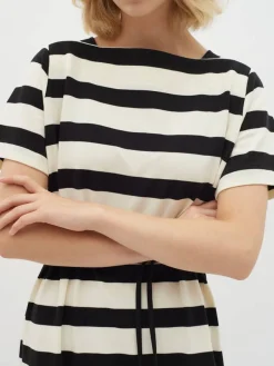 InWear Vapaa-Ajan Mekot|mekko LesterIW 301284 Musta / Valkoinen