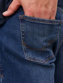 Jack & Jones Plus Farkut|farkut Jjitim BLUE DENIM
