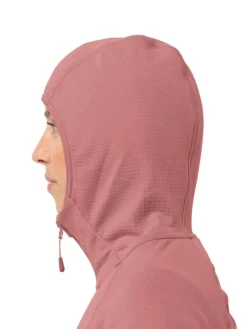 Jack Wolfskin Fleecet, Colleget Ja Hupparit|fleece Kolbenberg hooded fz W J0127 Mineral red