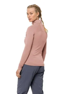 Jack Wolfskin Fleecet, Colleget Ja Hupparit|fleecetakki Prelight W 2919 Rose dawn