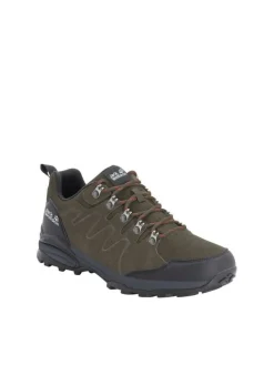 Jack Wolfskin Vaellus- Ja Metsästyskengät|Retkeilykengät|ulkoilukengät Refugio Texapore Low 4287 Khaki