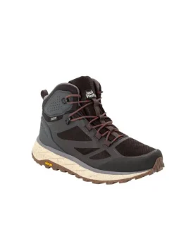 Jack Wolfskin Vaellus- Ja Metsästyskengät|Retkeilykengät|vaelluskenkä Terraventure Texapore Mid m 6364 Phantom/ grey