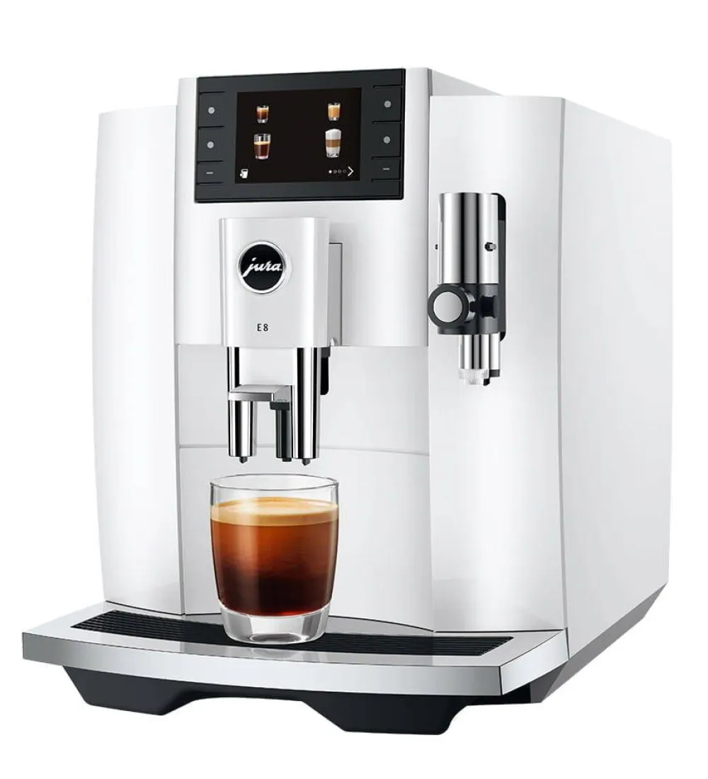 kahviautomaatti E8 Piano White (EC)>Jura Sale