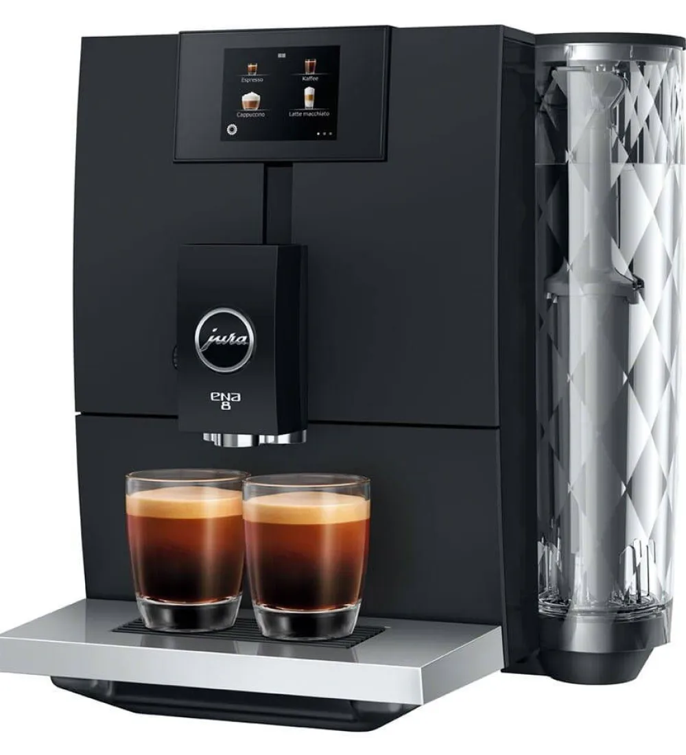 Jura Kahvi Ja Kuumat Juomat|kahviautomaatti ENA8 Full Metropolitan Black (EC)