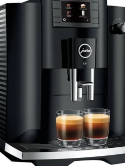 Jura Kahvi Ja Kuumat Juomat|kahviautomaatti E6 Piano black