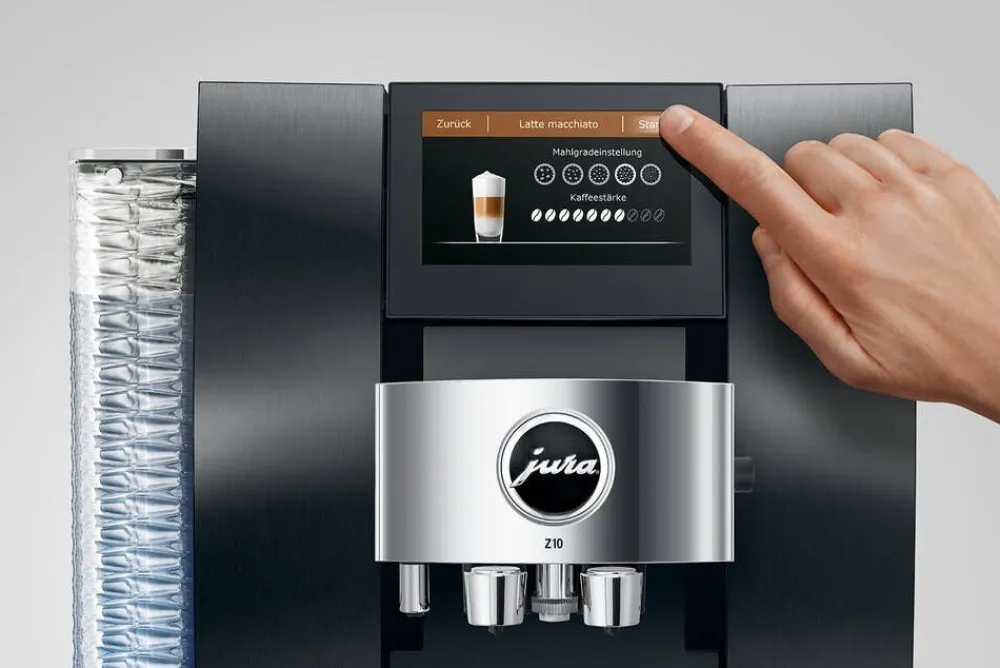 Jura Kahvi Ja Kuumat Juomat|kahviautomaatti Z10 Aluminium Dark Inox Signature Line
