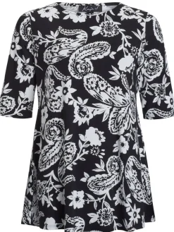 Kaija S Trikoopaidat Ja Colleget|trikoopaita Rinas BLACK/ WHITE