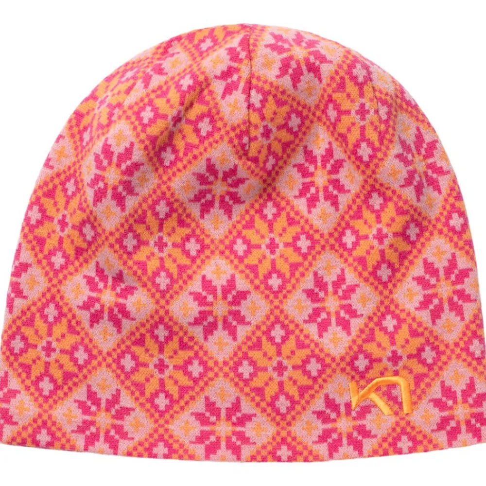 Kari Traa Asusteet|Asusteet|pipo Rose wool beanie Berry bright pink