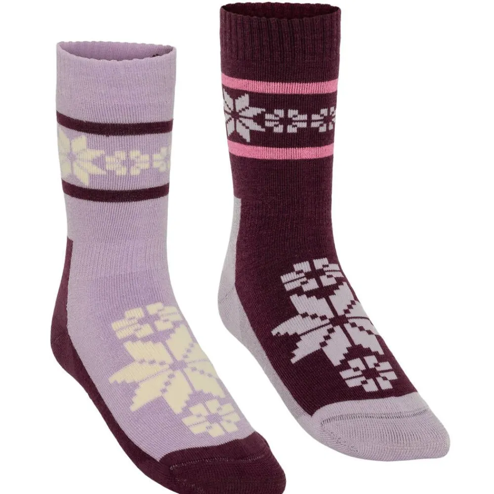 Kari Traa Asusteet|Asusteet|sukat Rusa wool 2 pr/pkt Wine