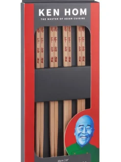 Ken Hom Aterimet|syömäpuikot bambua 4 paria