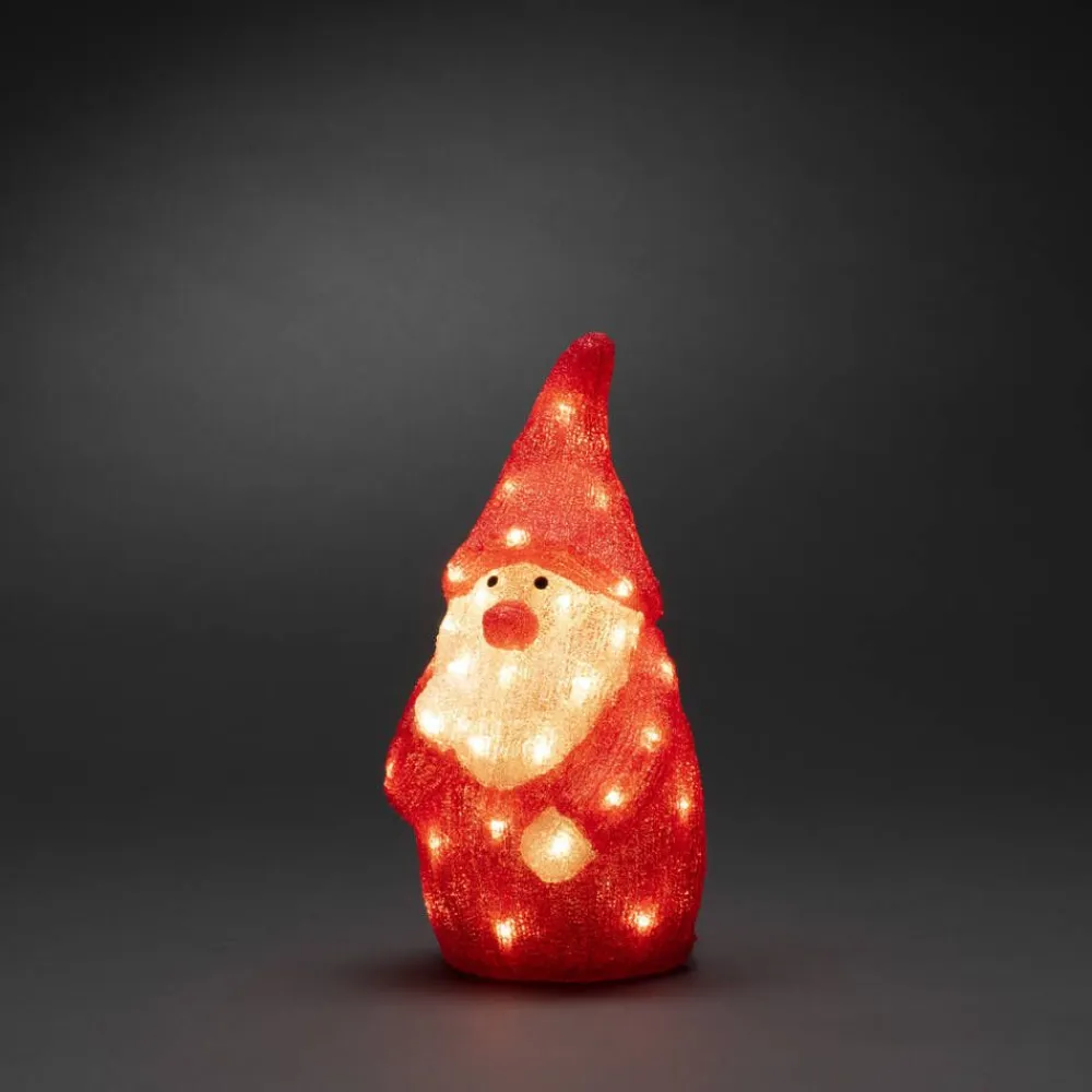 Konstsmide Koriste- Ja Kausivalot|akryylijoulupukki 38 cm 40 x LED