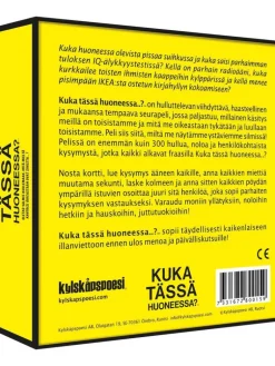 Kylskåpspoesi seurapeli Kuka Tässä Huoneessa>Kylsku00e5pspoesi New