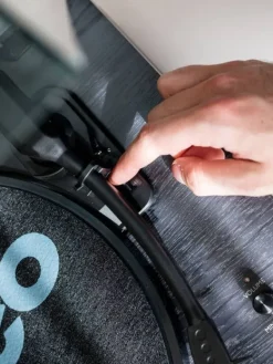 Lenco Äänentoisto|vinyylilevysoitin + kaiuttimet LS-300  musta