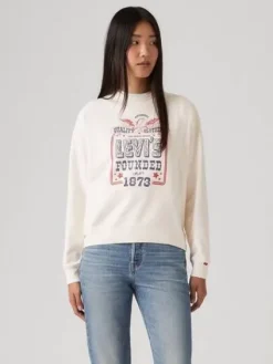 collegepusero Graphic Heritage Crew>Levi's New
