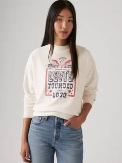 collegepusero Graphic Heritage Crew>Levi's New