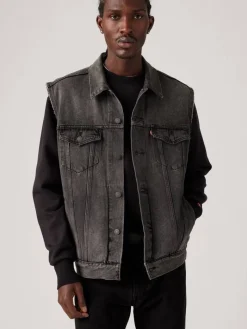 Levi's Talvitakit|farkkuliivi 0001 Relaxed Trucker Vest 0001 Night Owl Vest