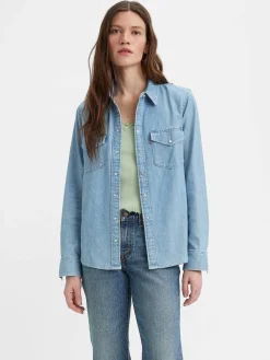 Levi's Puserot|farkkupusero Iconic Western Old 517 0018 Old 517 blue