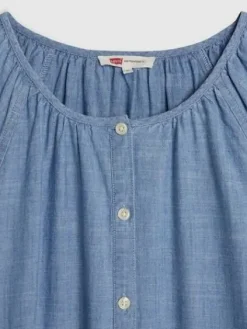 Levi's Vapaa-Ajan Mekot|mekko Jolene Ls Maxi 0001 Sininen