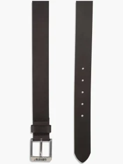 Levi's Vyöt Ja Olkaimet|nahkavyö 771340611 0611 Regular Black