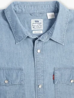 Levi's Kauluspaidat|paita 0008 SS Relaxed Fit Western 0008 New Hyde Chambray