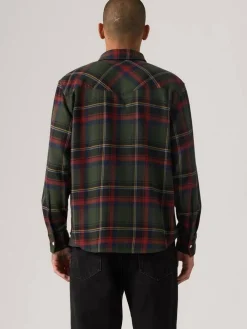 paita Relaxed Fit Western><noscript><img width=