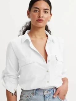Levi's Puserot|pusero Doreen Utility Shirt 0006 Valkoinen